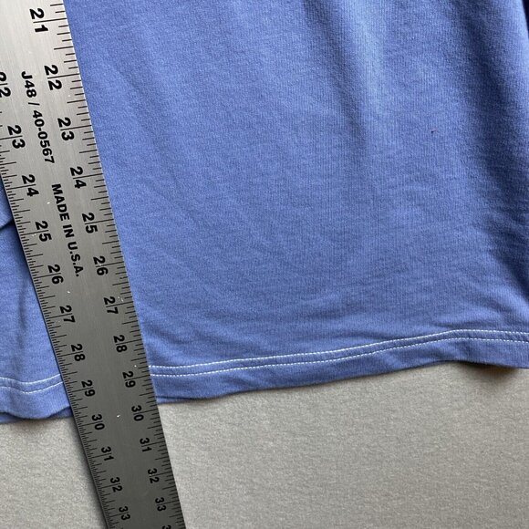 Nautica Sweater Men XL Blue Cotton Pull Over Quarter Zip Sweatshirt Casual Yacht - Picture 5 of 9